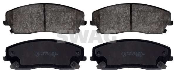 set placute frana,frana disc 72 11 6108 SWAG